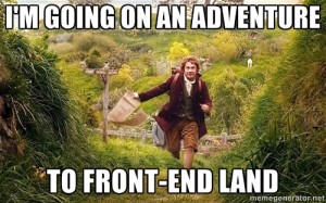 Me, going on an adventure